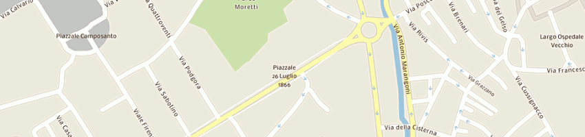 Mappa della impresa pegaso italia a UDINE