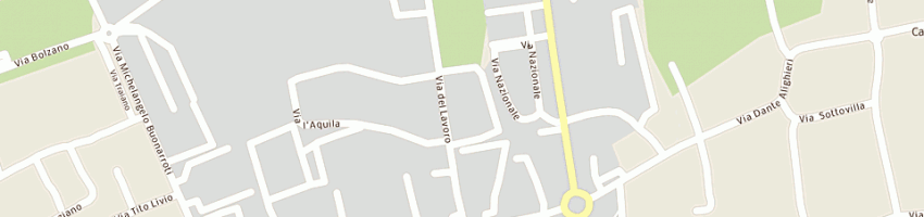 Mappa della impresa arreghini colori sas di arreghini rosanna e c a TAVAGNACCO