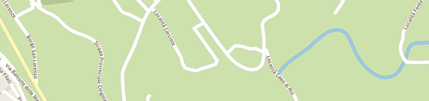 Mappa della impresa metalcar (srl) a CINGOLI