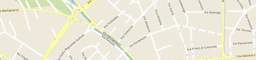 Mappa della impresa faleschini bruno a UDINE