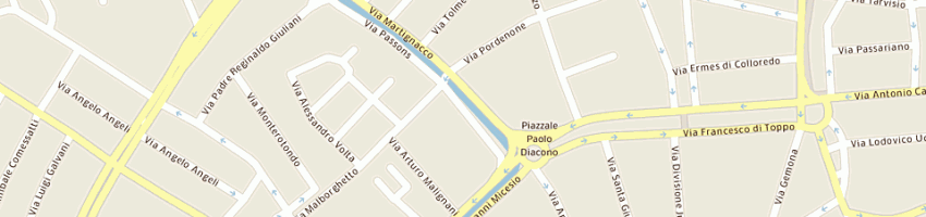 Mappa della impresa studio dentistico barazzutti dr f e d'agostino dr t a UDINE
