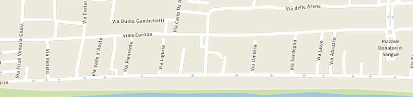 Mappa della impresa cevi sas di antonacci domenico a TERRACINA