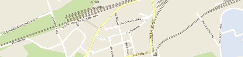 Mappa della impresa c dentale sas a UDINE