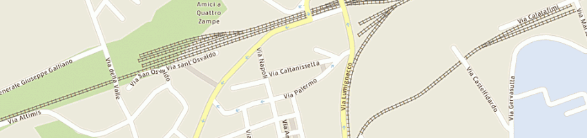 Mappa della impresa visentini claudio a UDINE