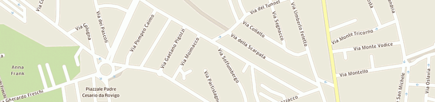 Mappa della impresa polo antonio a UDINE