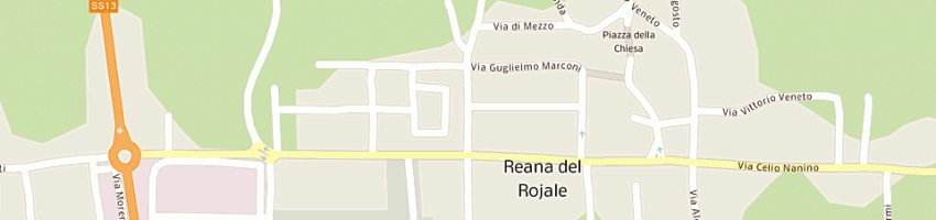 Mappa della impresa emmegi elettrotecnica srl a REANA DEL ROJALE