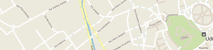 Mappa della impresa vertek srl a UDINE
