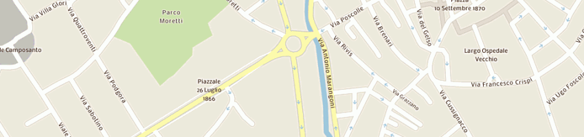 Mappa della impresa gian e co srl a UDINE