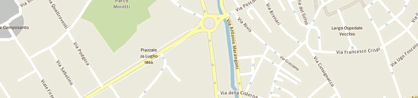 Mappa della impresa blasone massimo a UDINE