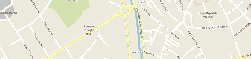 Mappa della impresa giro enzo a UDINE