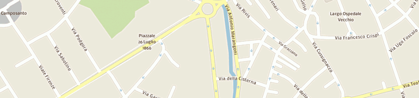 Mappa della impresa codimat sas di modotti e c a UDINE