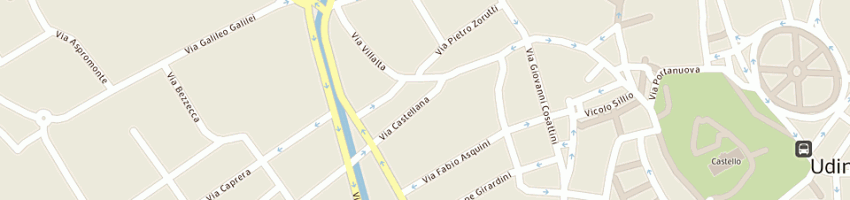 Mappa della impresa impresa edile chiarcosso di chiarcosso elisa e flli sas a UDINE