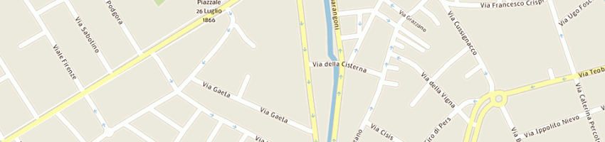 Mappa della impresa aprile spa a UDINE