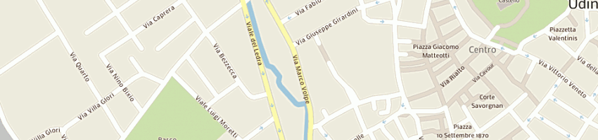 Mappa della impresa bianko srl a UDINE