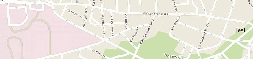 Mappa della impresa ingen srl a JESI