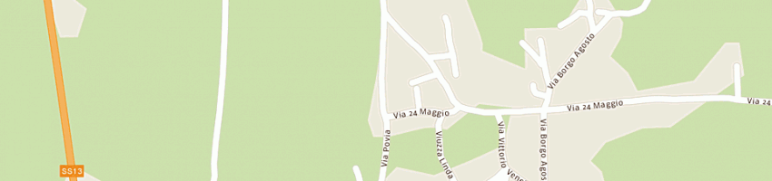 Mappa della impresa agostinis luigi e c (snc) a REANA DEL ROJALE