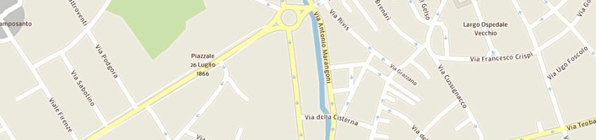 Mappa della impresa elli moreno sas a UDINE