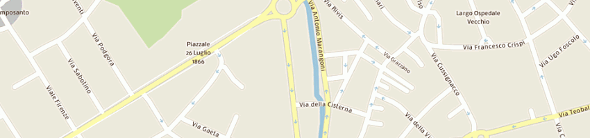 Mappa della impresa dell'oste giancarlo a UDINE