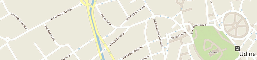 Mappa della impresa electromec snc di m furlanetto e a vanin a VENEZIA