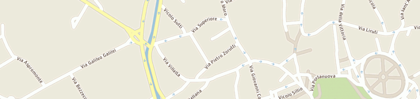 Mappa della impresa de mori nicola a UDINE