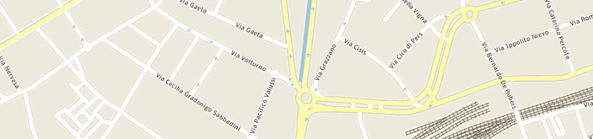 Mappa della impresa vulcagomme di andrea cavucli a UDINE