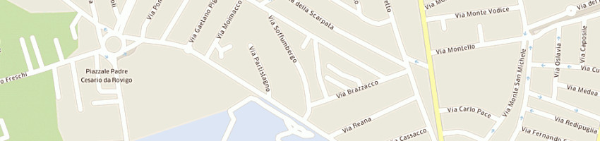 Mappa della impresa montanari paolo a UDINE