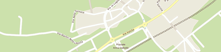 Mappa della impresa bar caffe' mirage a JESI