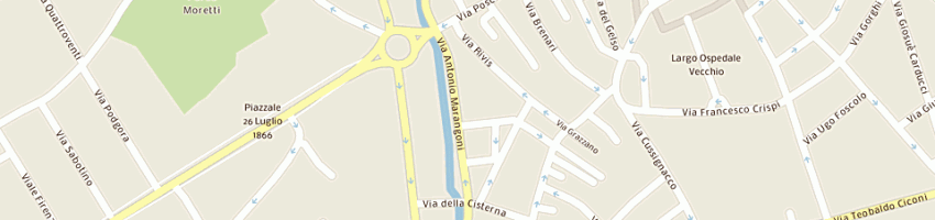 Mappa della impresa universita' degli studi di udine a UDINE