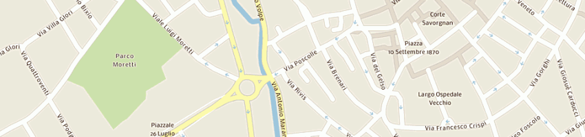 Mappa della impresa foto cine piccinin a UDINE