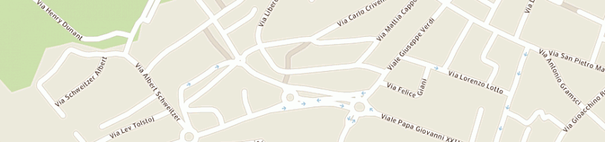 Mappa della impresa lavorazione fibre sintetiche di rossini cristiano e c sas a JESI