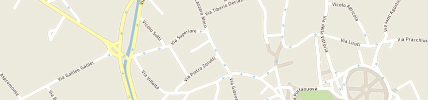 Mappa della impresa rd soft srl a UDINE