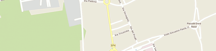 Mappa della impresa bsb srl a UDINE