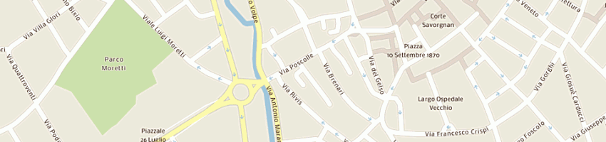Mappa della impresa nascimbeni adriano a UDINE