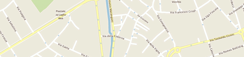 Mappa della impresa bgl srl a UDINE