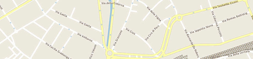 Mappa della impresa ferrazzo ugo a UDINE