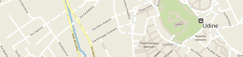 Mappa della impresa stefanini sandro a UDINE