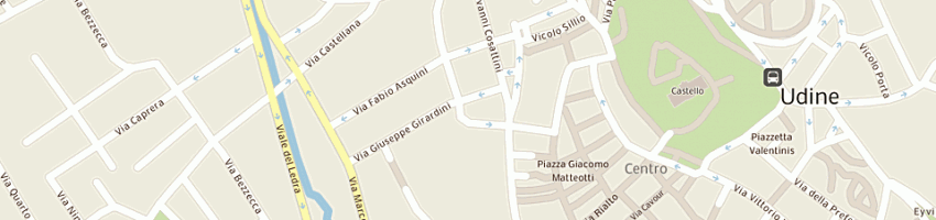 Mappa della impresa bar torriani a UDINE