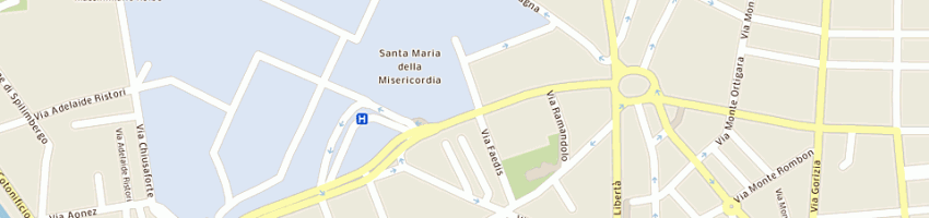 Mappa della impresa vicario michele a UDINE