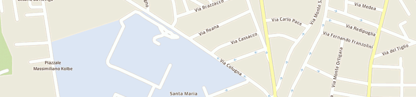 Mappa della impresa bar da irvana di cavazza diego a UDINE