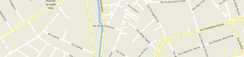 Mappa della impresa de d di agnoletti daniele a UDINE