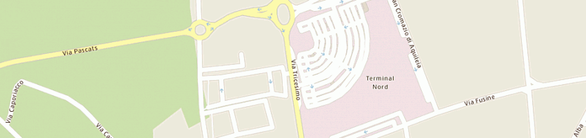 Mappa della impresa casa della chiave di barbetti enrico a UDINE
