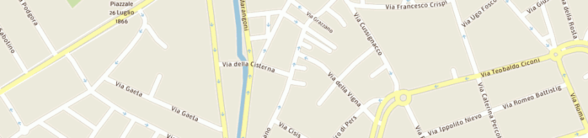 Mappa della impresa fasano roberto e c snc a UDINE