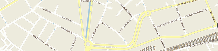 Mappa della impresa data time srl a UDINE