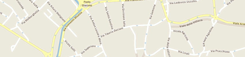 Mappa della impresa botto spa a UDINE
