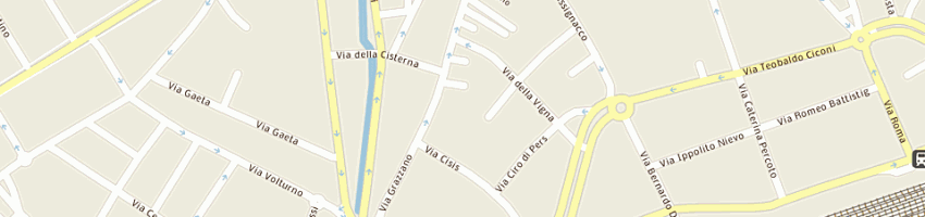 Mappa della impresa mazzonetto maglificio spa a UDINE