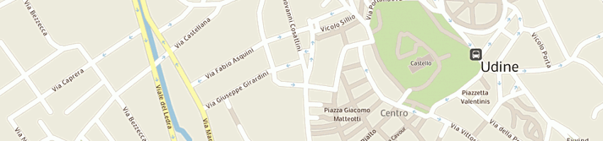 Mappa della impresa ottica petri di nicu cristina a UDINE