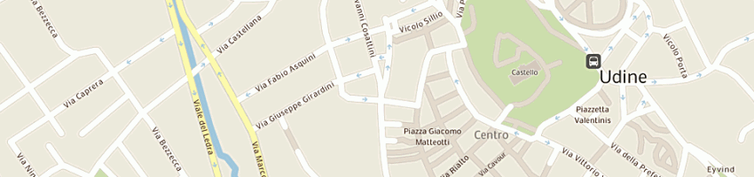 Mappa della impresa quinto recinto di luca sabbadini e c snc a UDINE