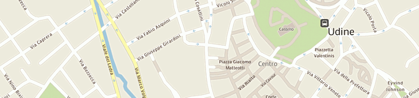 Mappa della impresa friulcassa spa cassa di risparmio regionale a UDINE