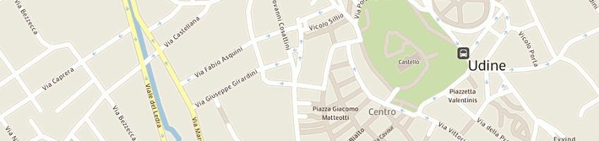 Mappa della impresa gioielleria giorgio szulin e c snc a UDINE