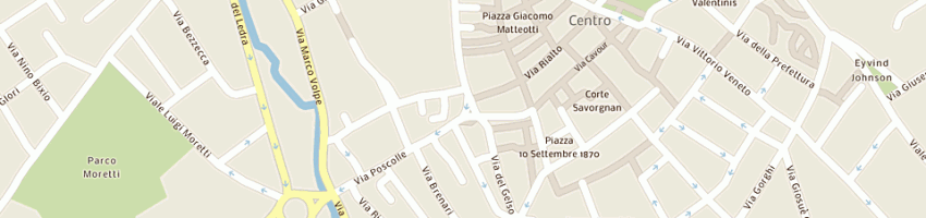 Mappa della impresa dente fabrizio a UDINE